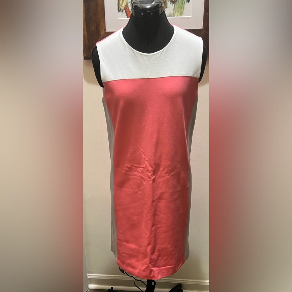 Villagalo Pink and Light Tan Women's Dress
